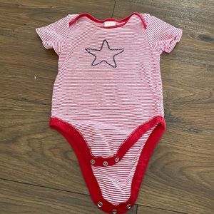 Star 6-12 month Onesie